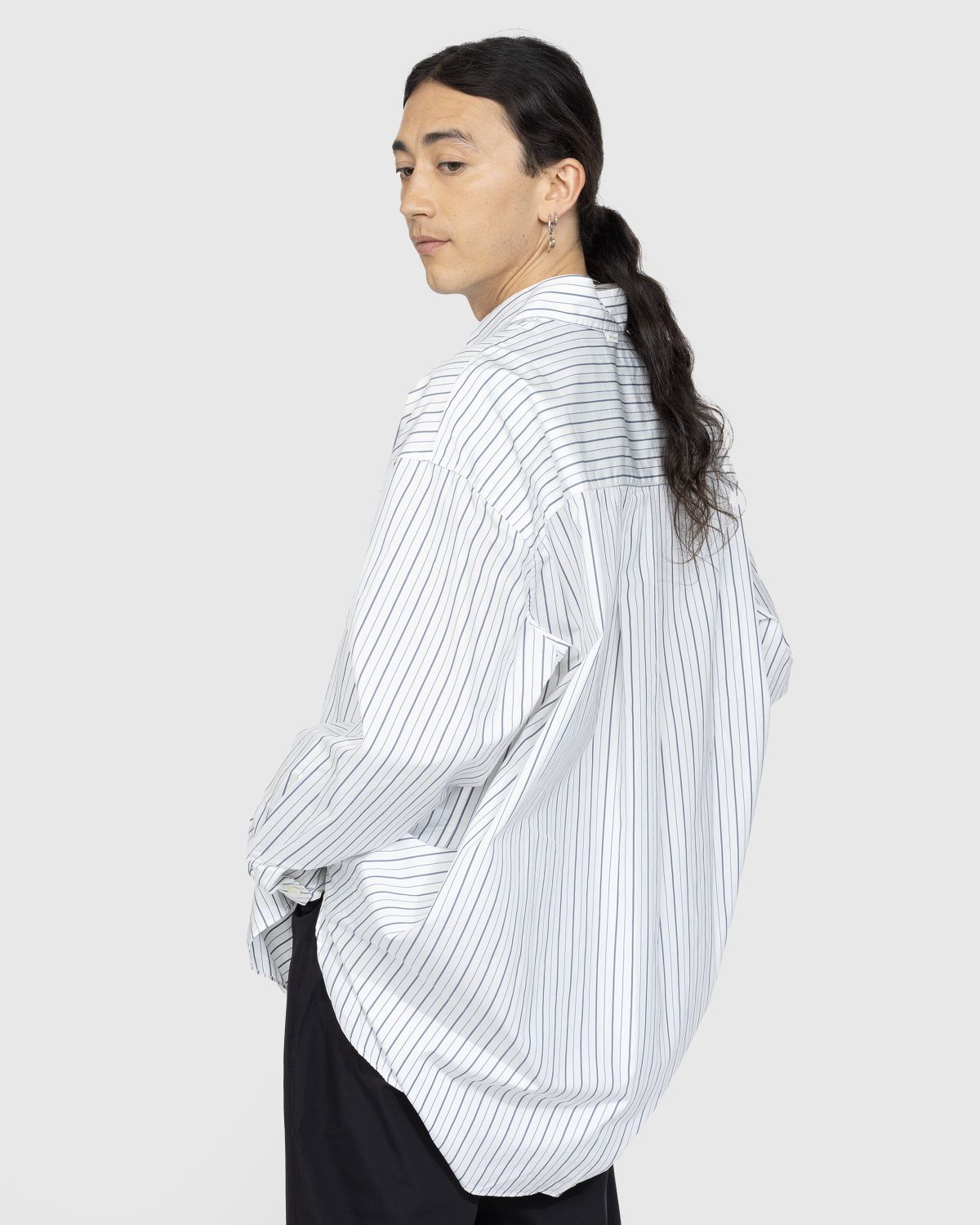 Our Legacy – Popover Shirt Olympic White Stripe